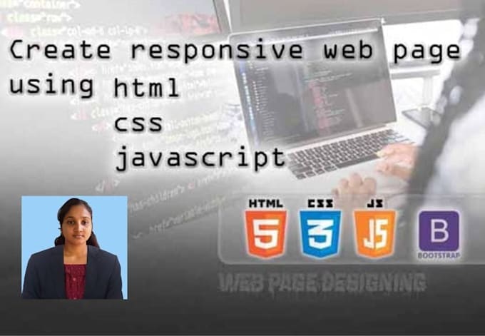 Html css bootstrap responsive and modern website by Sumudu_99web | Fiverr