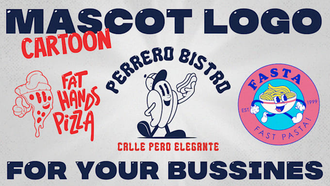 create a retro cartoon mascot logo in 30 style