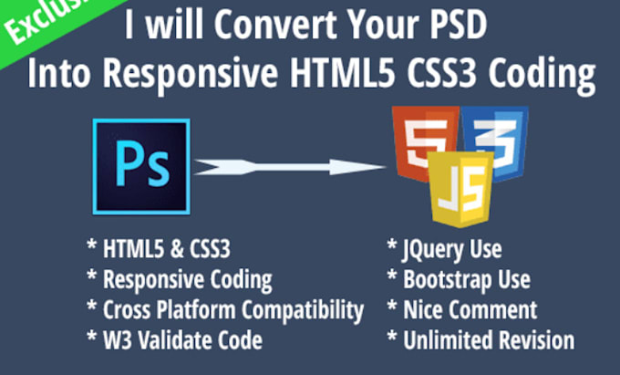 Convert psd to html xd to html figma to html psd to bootstrap css by ...