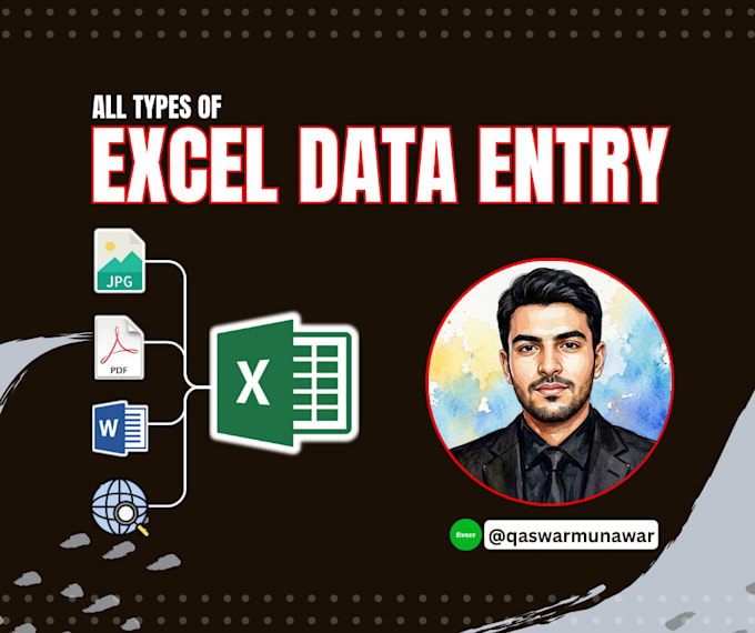 do excel and google sheets data entry