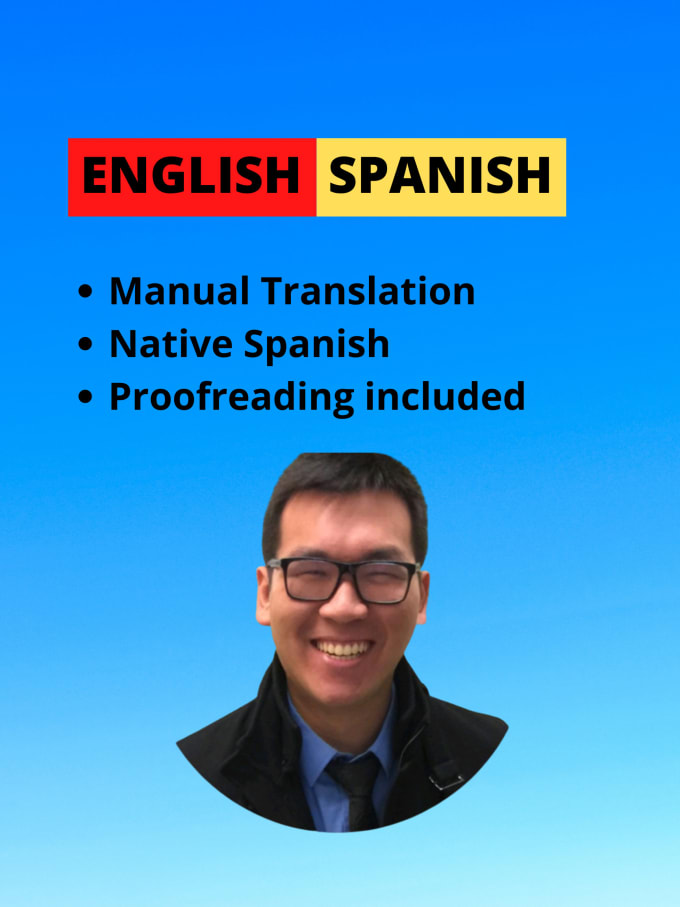 Translate english to spanish and vice versa by Mrmicho Fiverr
