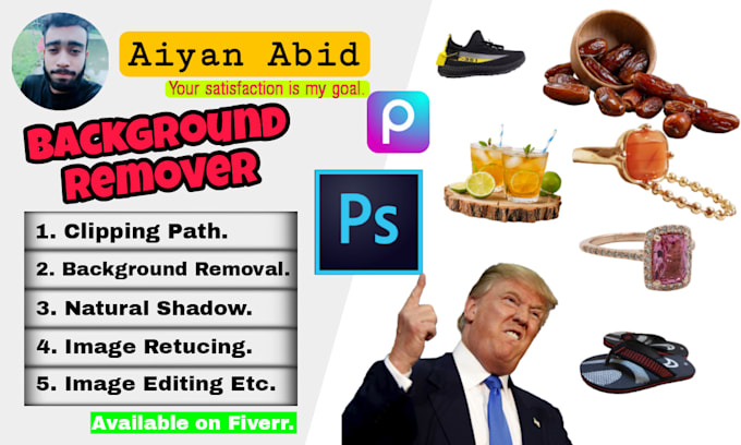 Do background remove any image and product professionally by Aiyan84 ...