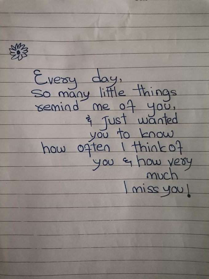 handwrite anything in a good writing