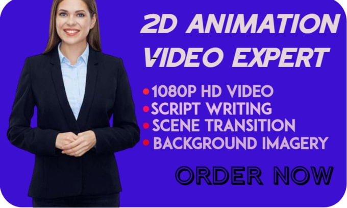 Do 2d animation explainer video and 2d animation for children,2d logo  animation by Animationbuzz | Fiverr