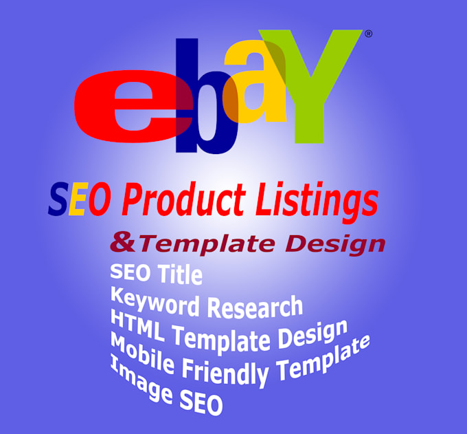 Upload your product on ebay with seo title by Thebezaleel Fiverr
