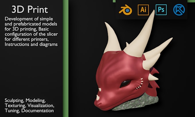 Make a 3d printable model by Bagason | Fiverr