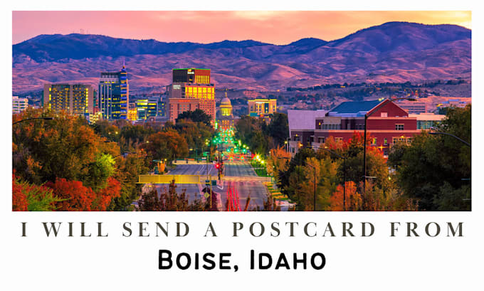 send a postcard from boise, id
