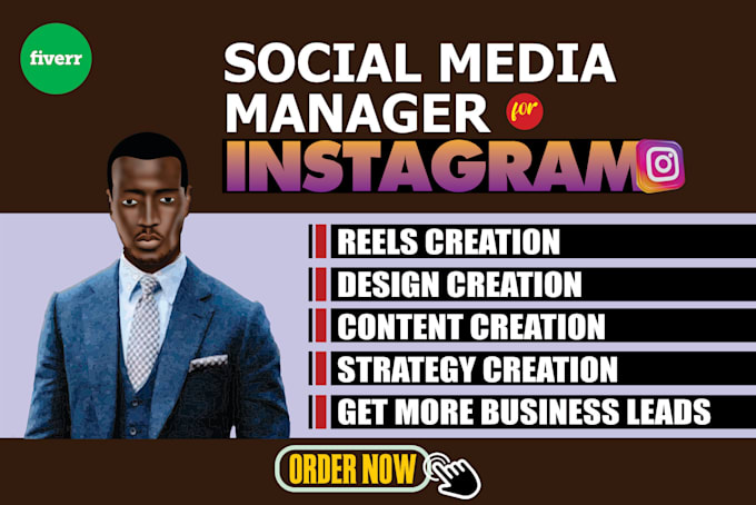 be your social media manager and content creator