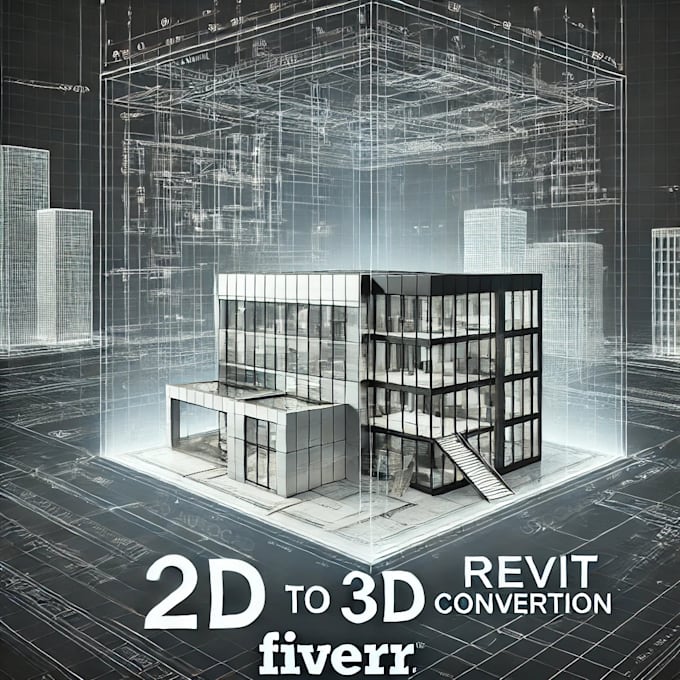 convert 2d autocad file into 3d revit model