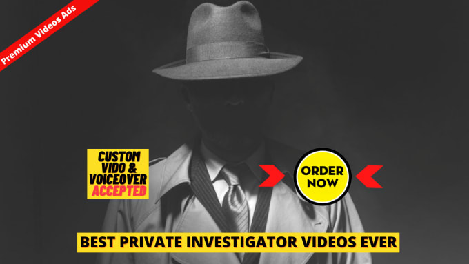 create unlimited custom private investigator explainer video