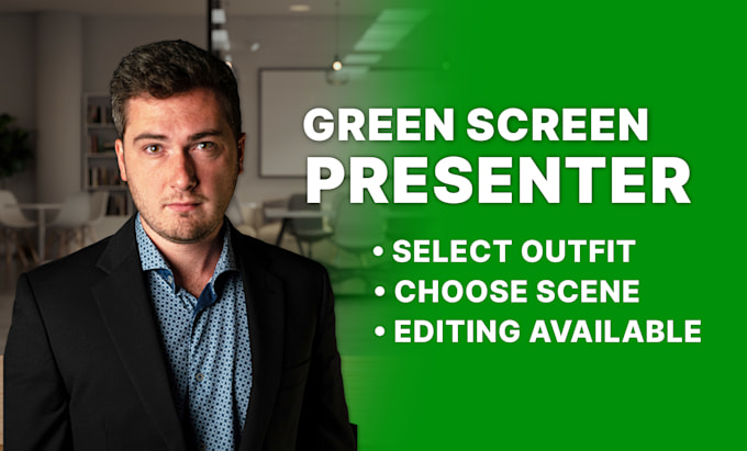 be your american green screen spokesperson