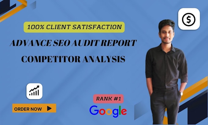 provide an advanced seo audit report with competitor analysis