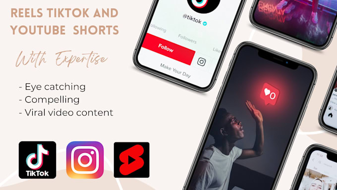 Create engaging reels tiktok and youtube shorts by Camilleejezie Fiverr