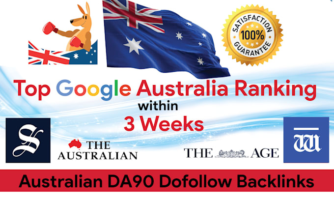do professional link building for top australia local ranking, australian SEO