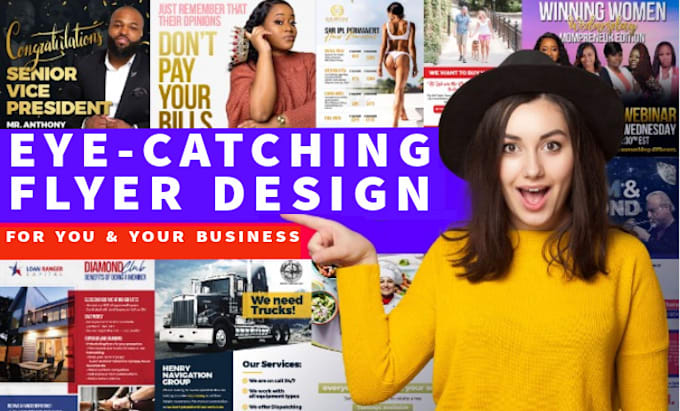 Design eye catching professional flyer by Micah25paul | Fiverr