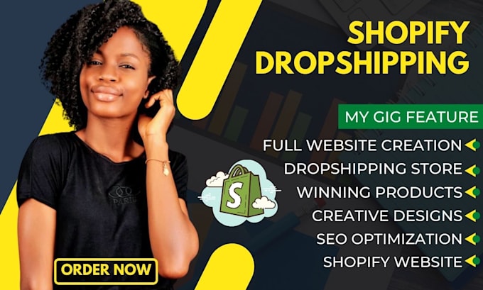 build 7 figure shopify dropshipping store, shopify website