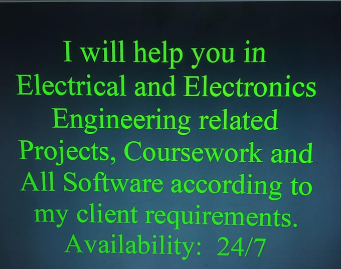help you in electrical and electronics engineering related tasks