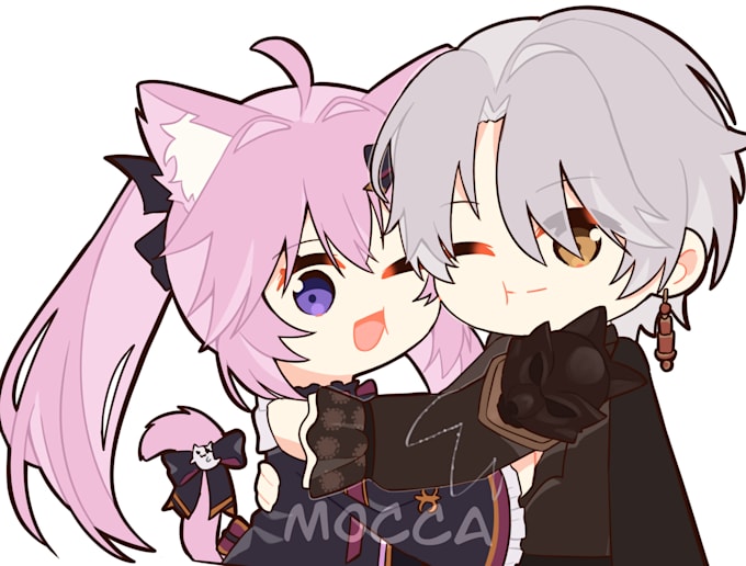 draw your character in chibi art