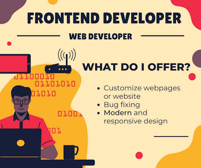 Be your web developer and your bug fixer by Hadiyaazhar | Fiverr