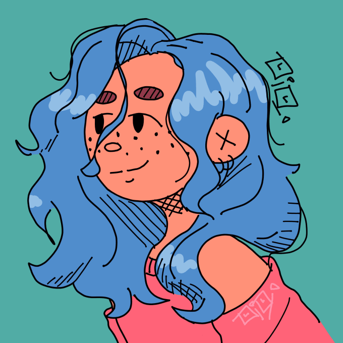 Draw your characters in my art style by Kinjocray Fiverr