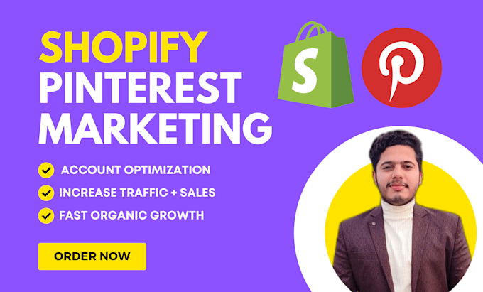 be your shopify store pinterest marketing manager