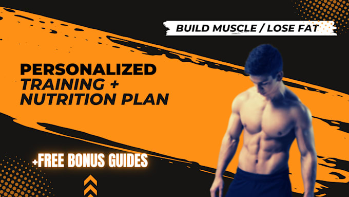 Create a tailored workout plan and nutrition strategy by Ryang1999 | Fiverr