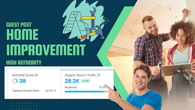 do home improvement guest post high traffic site