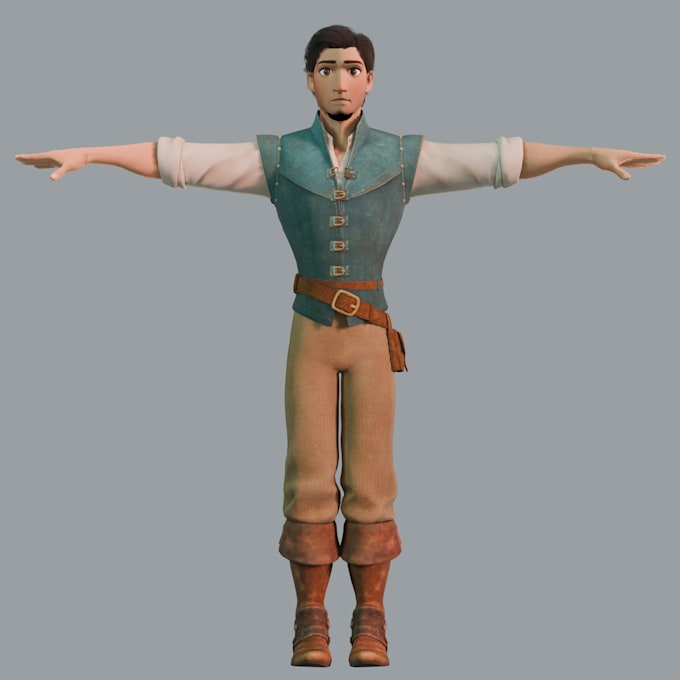 do character modelling for games and animation