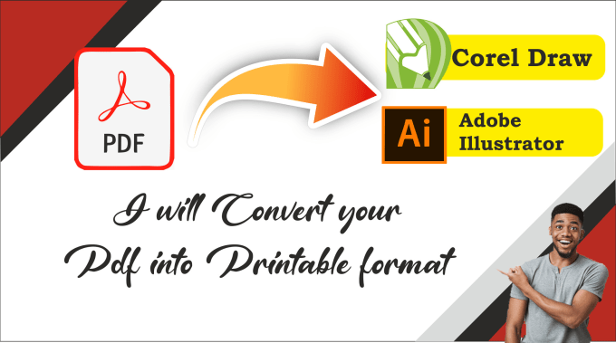 Convert your pdf into printable format by Nirmal j mali Fiverr