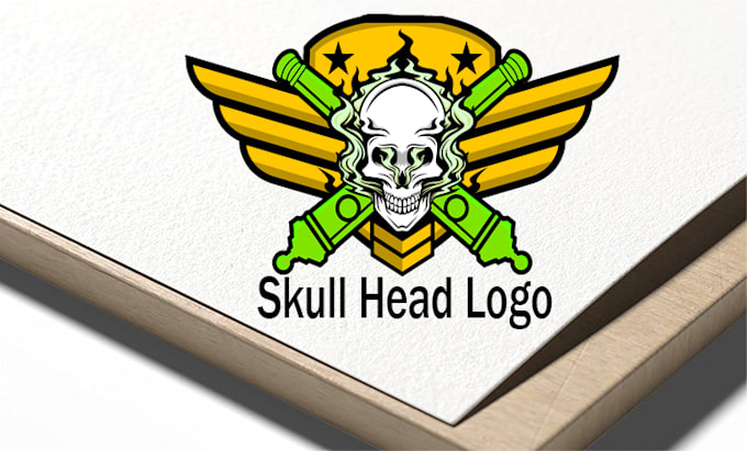 outstanding skull head logo within 24 hours