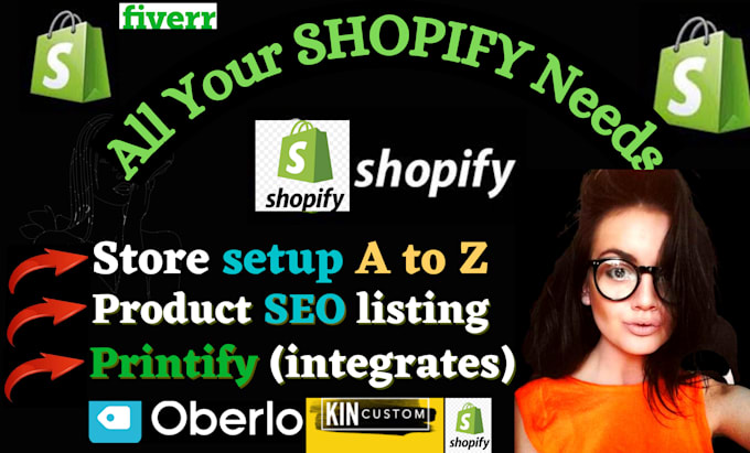 do shopify store setup, shopify speed, shopify design