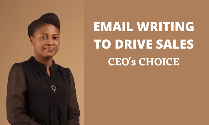 Sales Drive Email Do your heart catching email writing to drive sales by Kamilarr | Fiverr