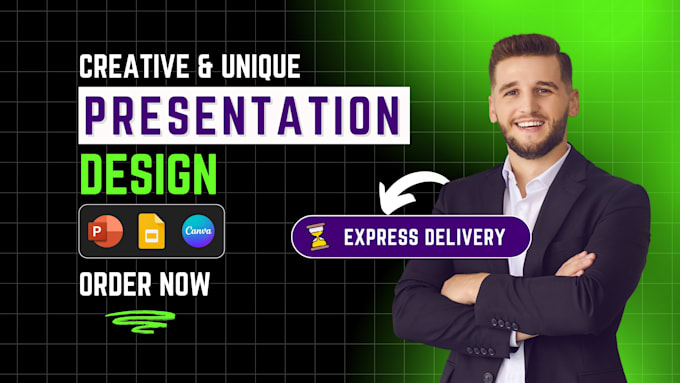redesign powerpoint presentation, google slides, canva,pitch deck professionally