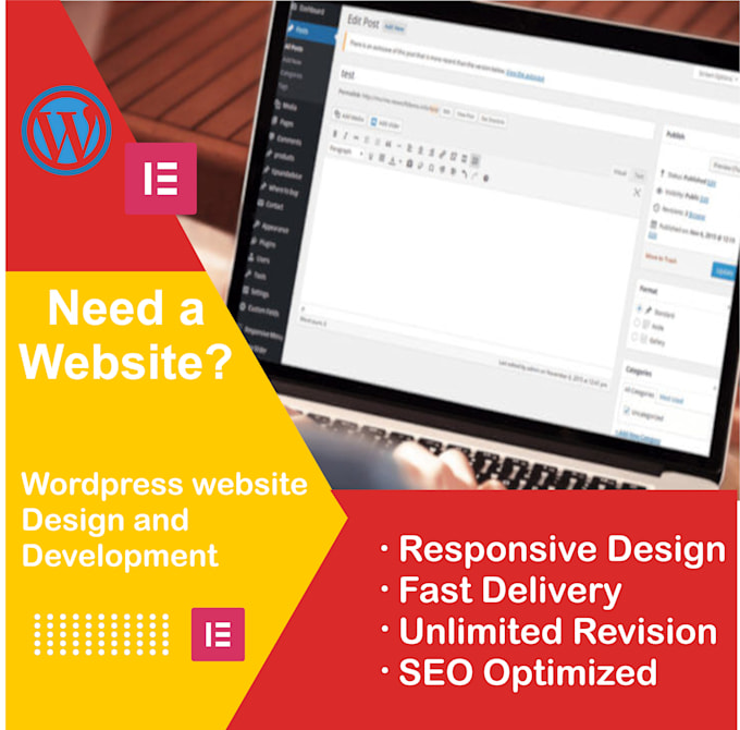 create a wordpress website with elementor pro