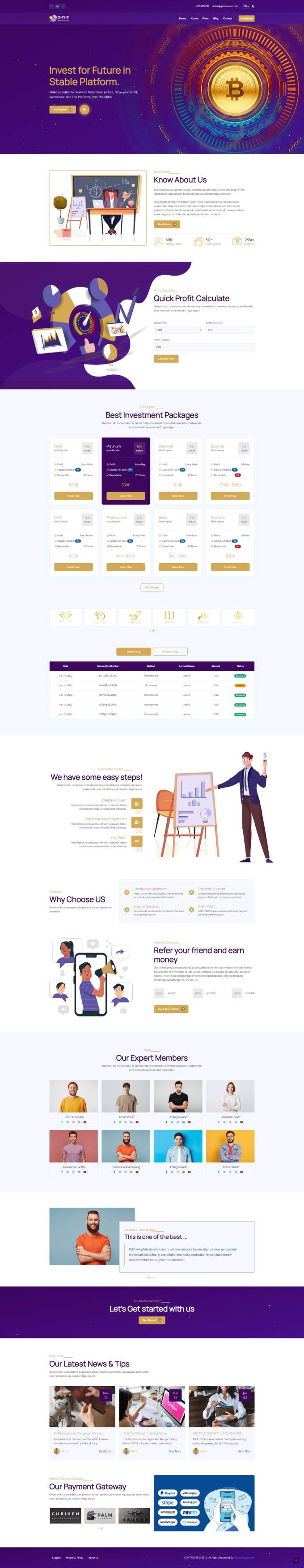 do bitcoin cryptocurrency investment platform