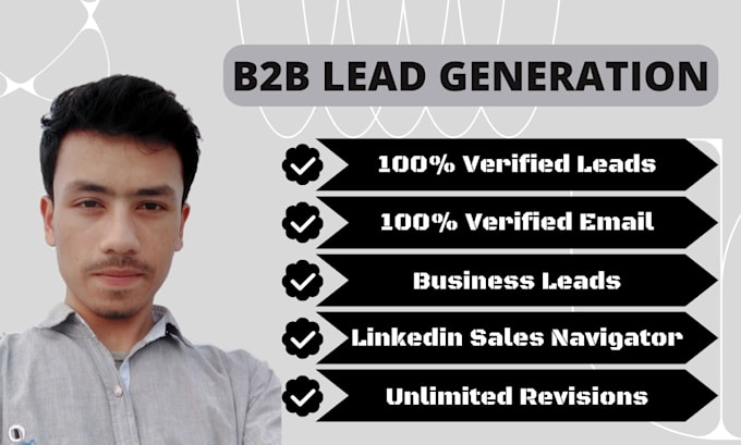 do b2b lead generation and email list building