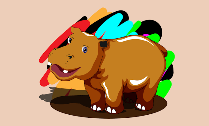 sketch your idea and animate it into cute cartoon characters