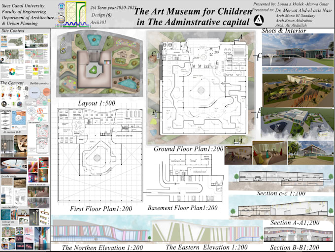 Do presented floor plans and , elevations using cad and revit 3d views ...