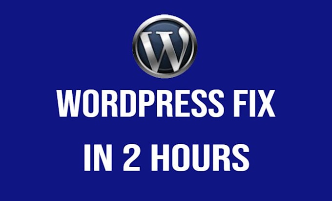 customize fix bugs and errors your wordpress website