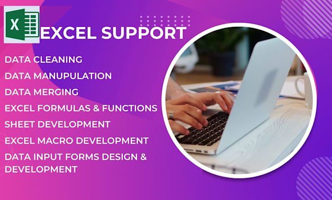 Excel support formulas functions macro vba by Topguru1 | Fiverr