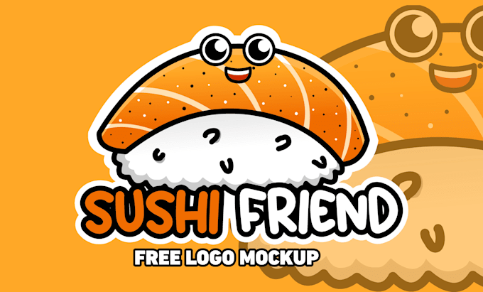 design a cute food mascot logo for your restaurant