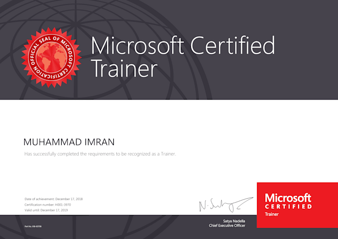 be your power bi and excel trainer as an expert