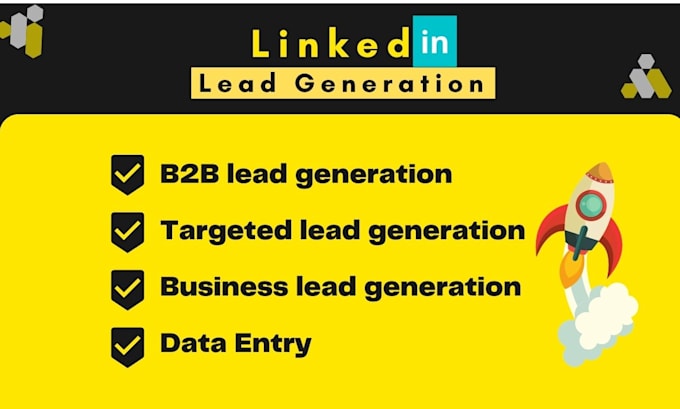Do linkedin leads generation and business leads by Adarsho_ray | Fiverr