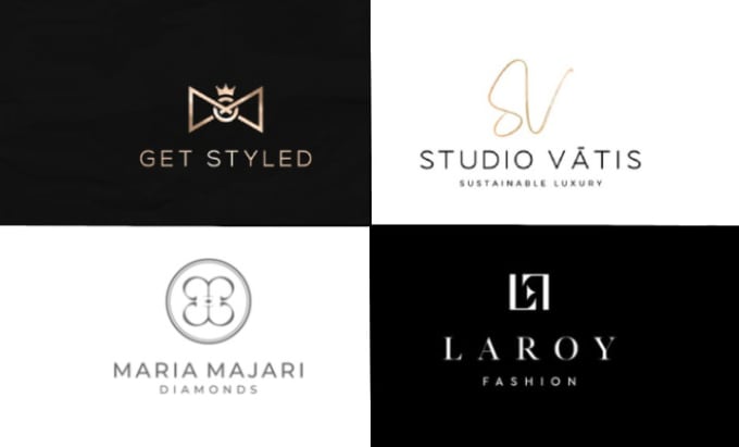 Do modern luxury elegant clothing fashion brand logo by Mailwiz Fiverr