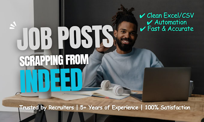 scrape indeed job posts with leads