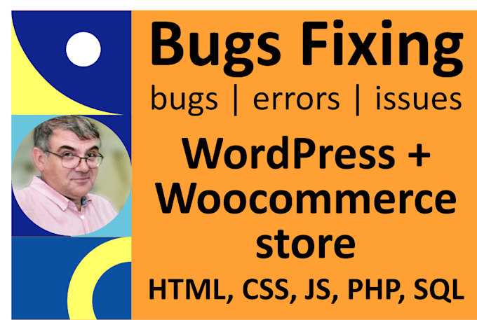 fix issue, bugs and errors your wordpress site and woocommerce shop