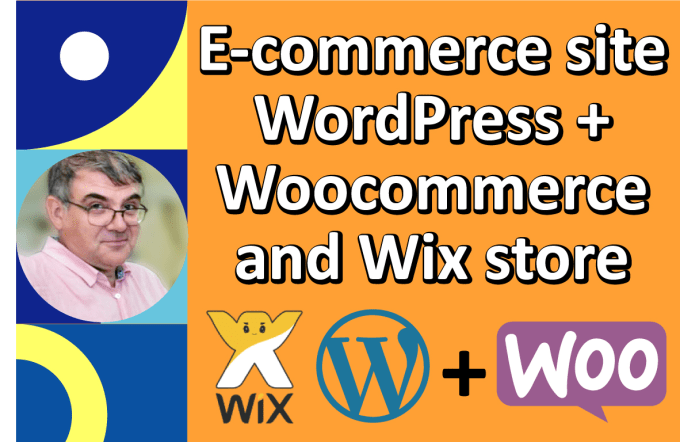 create ecommerce website with wordpress woocommerce and wix