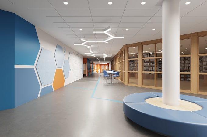 make realistic visualization of institutional projects