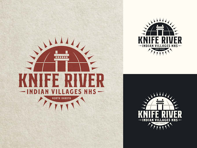 create a national park themed adventure logo for you