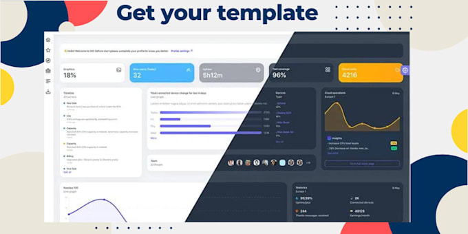 Give you responsive angular pages with professionnel design by Yassin ...
